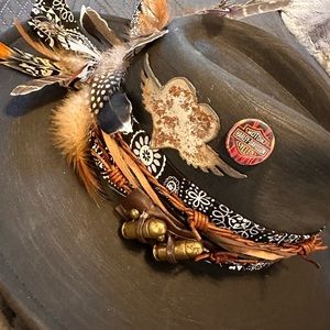 Custom red clover hat